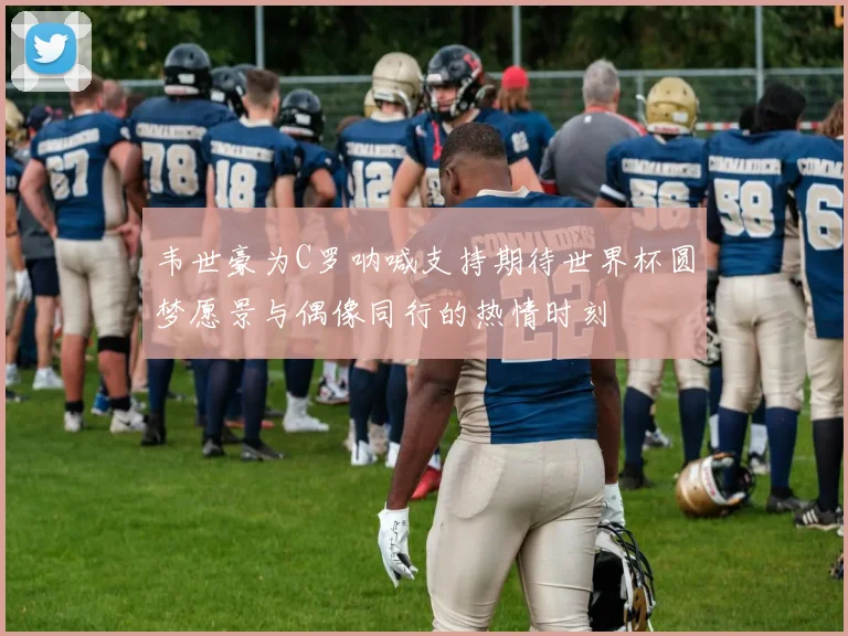 韦世豪为C罗呐喊支持期待世界杯圆梦愿景与偶像同行的热情时刻